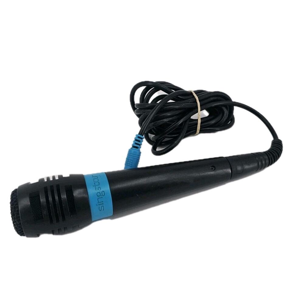 Singstar Sing It Microphone Mic Replacement Blue Playstation PS2 PS3 PS4